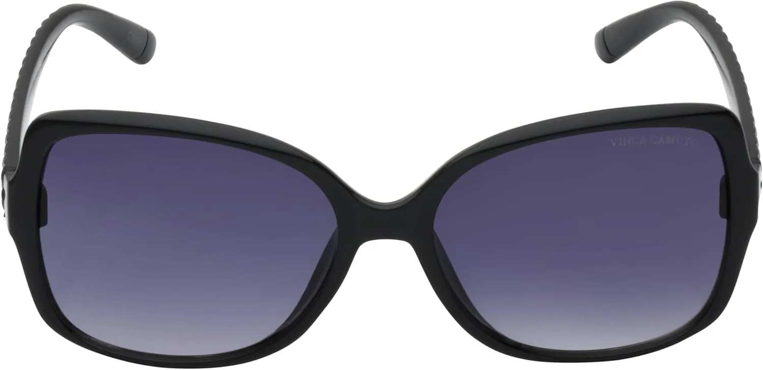 Vince Camuto Women's Vc1086 Butterfly 100% Uv Protective Rectangular Sunglasses. Luxe Gifts for Her, 59 Mm