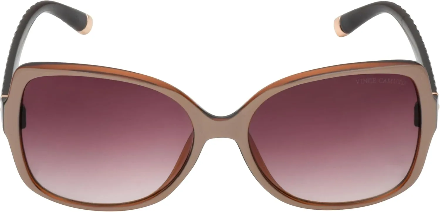 Vince Camuto Women's Vc1086 Butterfly 100% Uv Protective Rectangular Sunglasses. Luxe Gifts for Her, 59 Mm