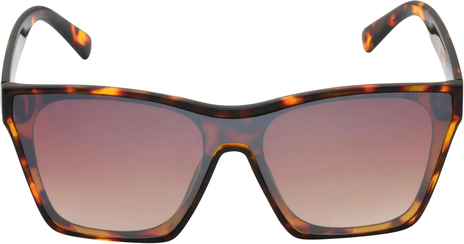 Vince Camuto Women's Vc1089 Shield 100% Uv Protective Square Sunglasses. Luxe Gifts for Her, 140 Mm