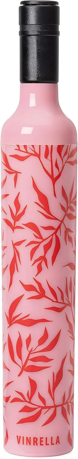 VINRELLA Wine Bottle Umbrella for Rain - Portable, Compact, Waterproof, and Windproof for Travel - UV Blocker - Fun Gift