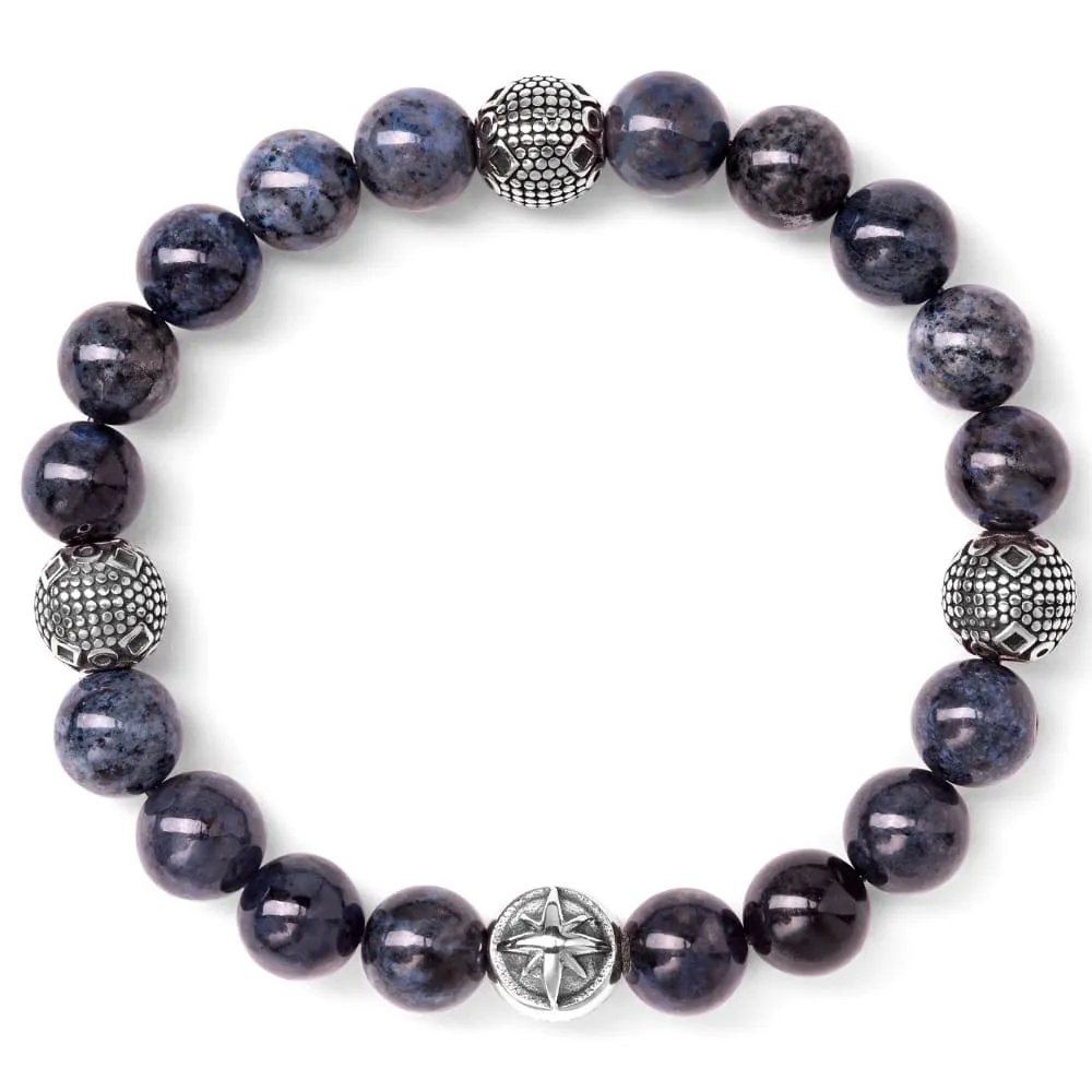 Voyager - Dumortierite & Silver Tropez