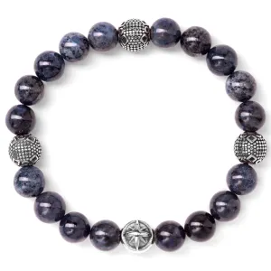 Voyager - Dumortierite & Silver Tropez