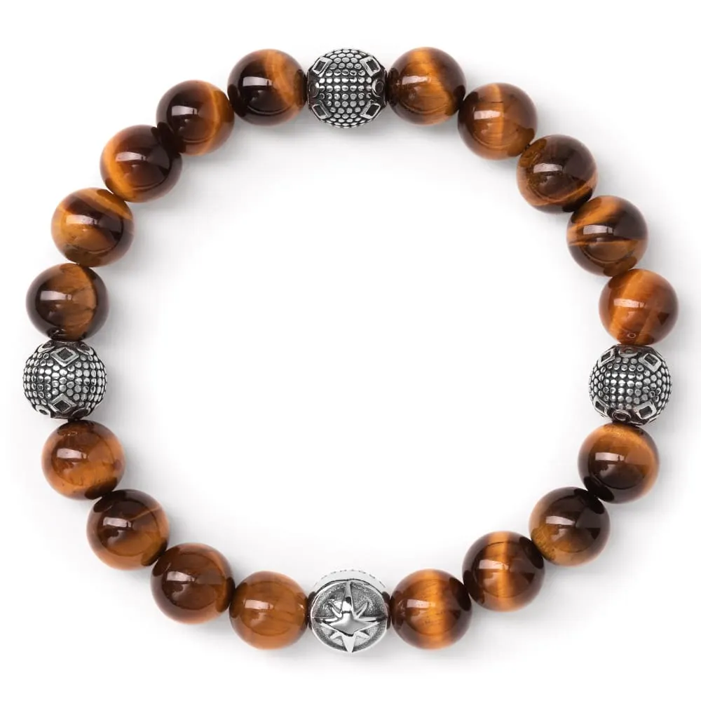 Voyager - Tiger Eye & Silver Tropez