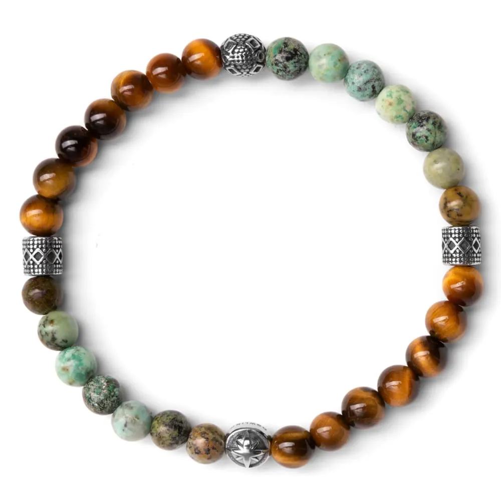 Voyager - Tiger Eye & Turquoise