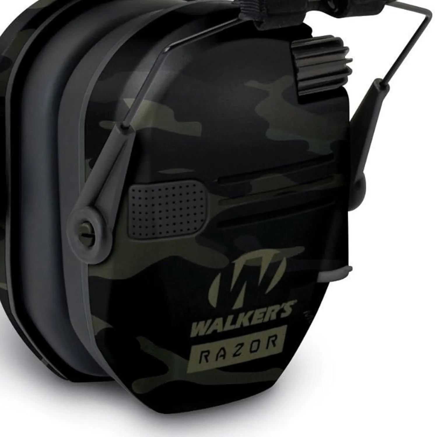 Walker's Razor Slim Ultra Low Profile Compact Design Adjustable Range Shooting Hunting Hearing Protection Electronic Earmuffs