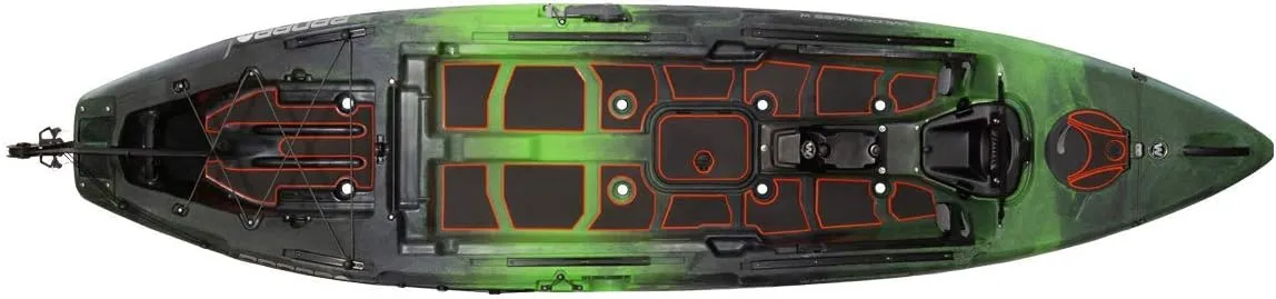 Wilderness Systems Silent Traction Pad Kit - Custom Fit - Rubberized Kayak Traction Kits