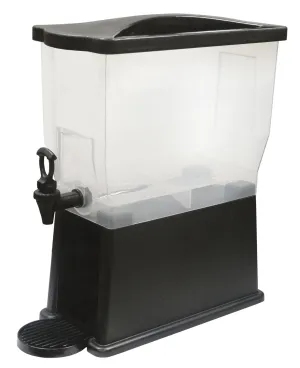 Winco Slim 3 Gallon Beverage Dispenser with Base