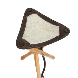 Wool Portable Camping Stool