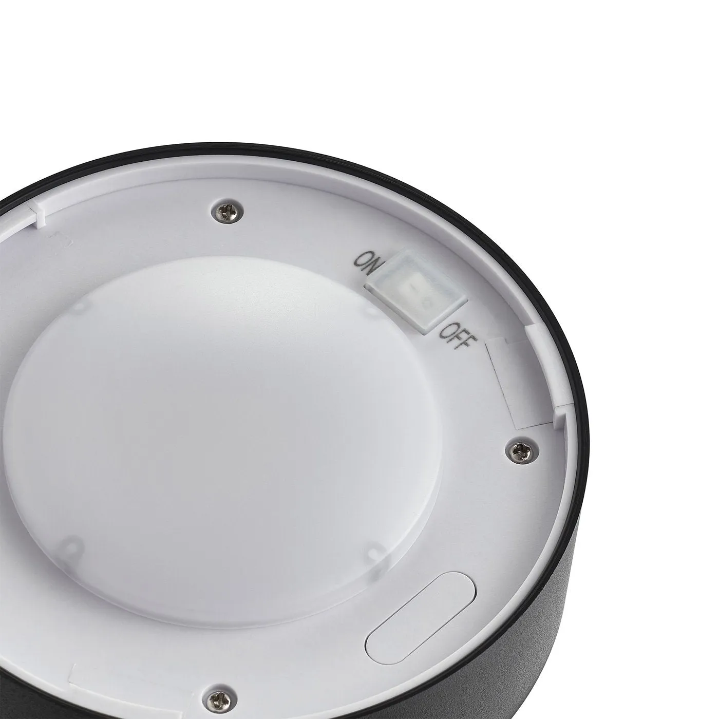 x4 Coupar Solar Garden Light Black