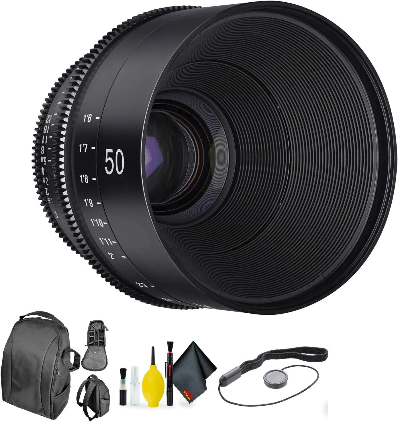 Xeen by Rokinon 50mm T1.5 for PL   Deluxe Lens Cleaning Kit