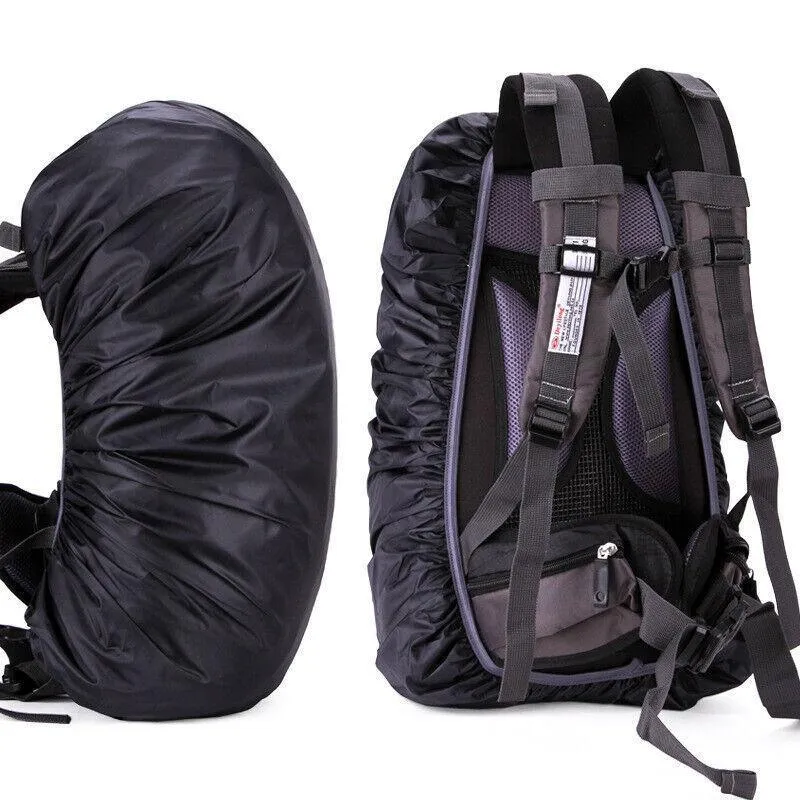 XL Outdoor Foldable Backpack Waterproof Rain Cover Rucksack Camping Travel