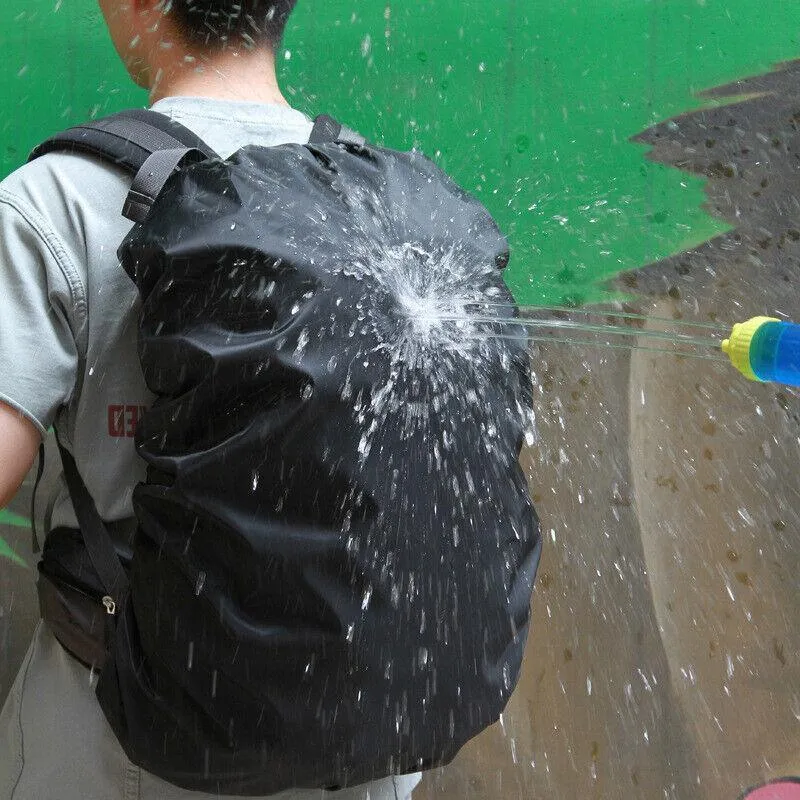 XL Outdoor Foldable Backpack Waterproof Rain Cover Rucksack Camping Travel