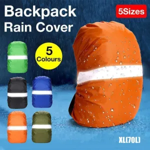 XL Outdoor Foldable Backpack Waterproof Rain Cover Rucksack Camping Travel