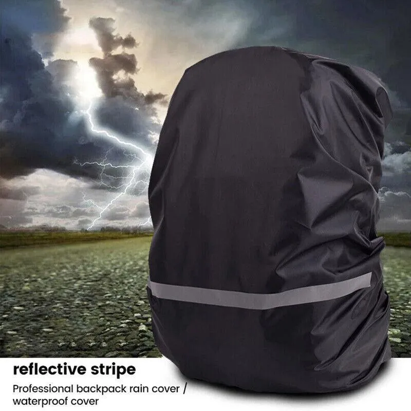XL Outdoor Foldable Backpack Waterproof Rain Cover Rucksack Camping Travel