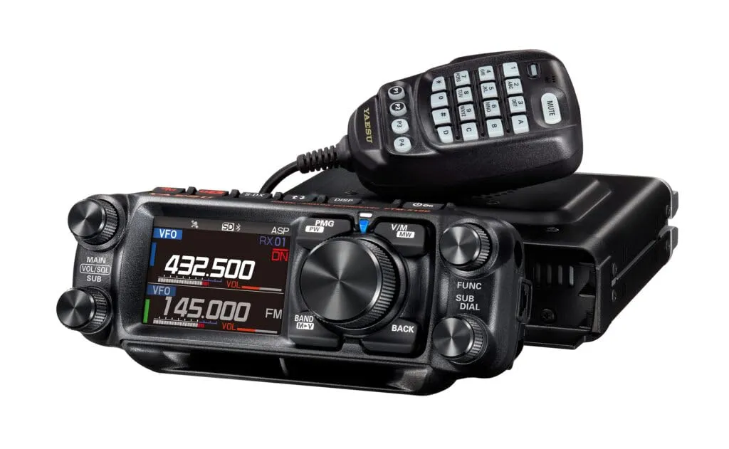 Yaesu FTM-510D ASP 50W Dual Band Mobile Radio C4FM/ FM 144/ 430MHz  LCD protective sheet  SCU62  MMB103
