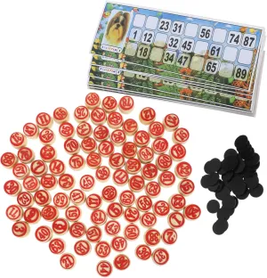 YARNOW Russian Bingo Board Game Set 1 Set Russian Lotto Game Chess Funny Bingo Cards