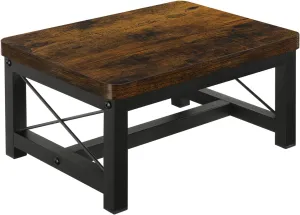 YINMIT Wooden Step Stool for Adults, Heavy Duty Step Stool for High Bed with Non-Slip Feet, Using for Bedroom, Living Room, Bathroom and Kitchen, Hold Up to 500 LBS