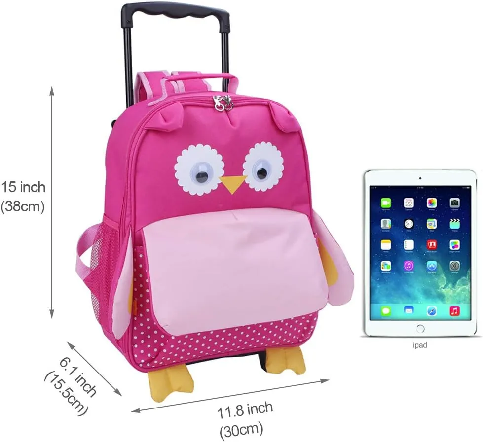 Yodo 3-Way Kids Suitcase Luggage or Toddler Rolling Backpack with wheels