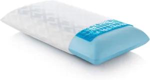 Z Gel-Infused Dough Memory Foam   Z Gel Pillow - Removable Tencel Cover - King - High Loft